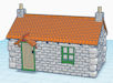 Download the .stl file and 3D Print your own Lock Keeper's Cottage HO scale model for your model train set.